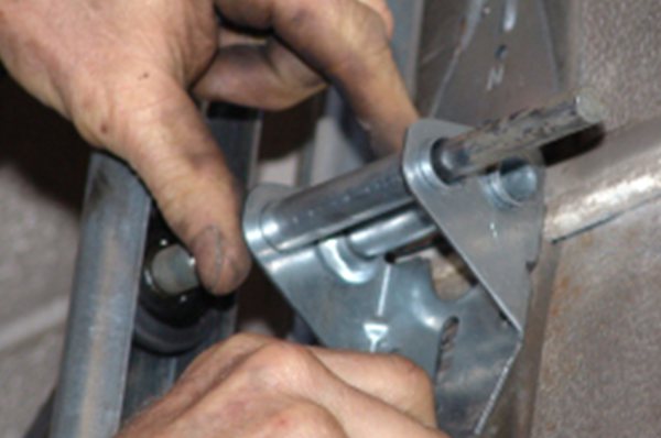 Garage door roller repair